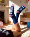 Cozy 50th Birthday Grip Socks for Women