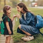 Mother-Daughter Keychain Set - Perfect Gift Idea