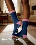 Cozy 50th Birthday Grip Socks for Women