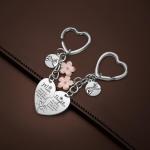 Mother-Daughter Keychain Set - Perfect Gift Idea