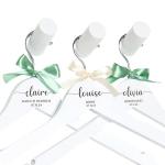 Custom Wedding Hangers - Personalized Bridesmaid Gifts