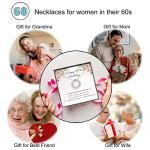60th Birthday Necklace Gift for Women