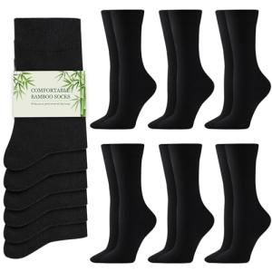 Cozy Bamboo Animal Socks for Women - 6 Pairs