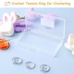 Adjustable Crochet Rings - Perfect Gift for Crafters