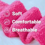 Funny Fluffy Socks for 80th Birthday Gifts