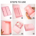 Elegant Black Gift Box with Lid for Any Occasion