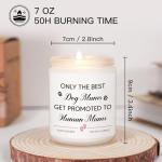 Funny Dog Mum Candles for Expecting Moms