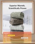 Warm Wool Thermal Socks - 5 Pairs for Women