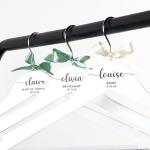 Custom Wedding Hangers - Personalized Bridesmaid Gifts