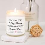 Funny Dog Mum Candles for Expecting Moms