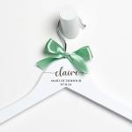 Custom Wedding Hangers - Personalized Bridesmaid Gifts