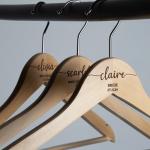 Custom Wedding Hangers - Personalized Bridesmaid Gifts