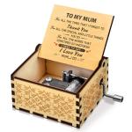Unique Hand Crank Music Box for Mom