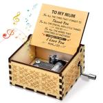 Unique Hand Crank Music Box for Mom