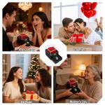 Eternal Rose with Love Necklace Gift Set