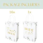 17-Piece Team Bride Gift Bags for Parties