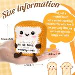 Cute Crochet Emotional Support Buddy for Moms-to-Be