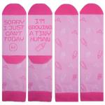 Funny "I'm Growing A Tiny Human" Socks for Moms