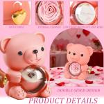 Romantic Teddy Bear with Hidden Jewelry Box