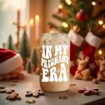 Cute Iced Coffee Cup for Expecting Moms