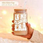 Cute Iced Coffee Cup for Expecting Moms