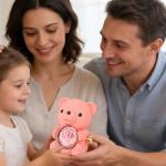 Romantic Teddy Bear with Hidden Jewelry Box