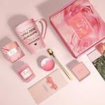 Pink Spa Relaxation Gift Basket for Mum