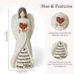 Unique 70th Birthday Angel Figurine Gift for Women