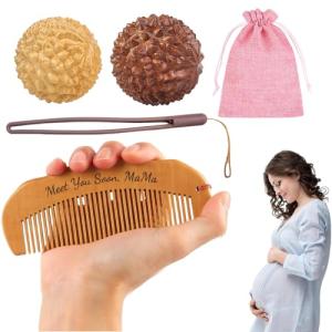 FrostyFlair Birth Comb and Massage Ball Set