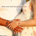 Adjustable Rainbow Moonstone Bracelet for Expecting Moms