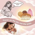 FrostyFlair Birth Comb and Massage Ball Set