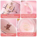 90th Birthday Gold Pattern Coffee Mug for Her