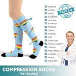BISOUSOX Compression Socks for Travel and Support