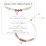 Rainbow Moonstone Bracelet for New Moms and Mums-to-Be