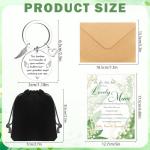 Sympathy Card and Keyring for Loss of Mum