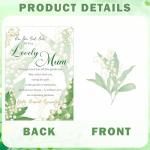 Sympathy Card and Keyring for Loss of Mum