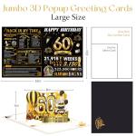 60th Birthday Pop Up Cards for Everyone