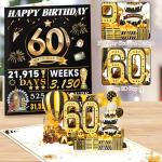 60th Birthday Pop Up Cards for Everyone