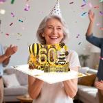 60th Birthday Pop Up Cards for Everyone