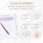 Bridal Planning Book and Organizer for Weddings