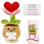 Handmade Positive Support Crochet Gift for Mom