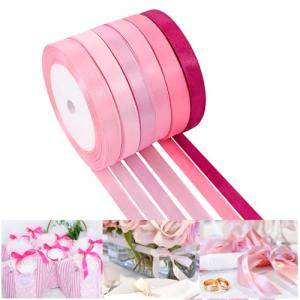 Rainbow Satin Ribbon for Crafts and Gifts