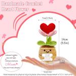 Handmade Positive Support Crochet Gift for Mom