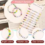 Team Bride 12 Pcs Beaded Bracelets Set