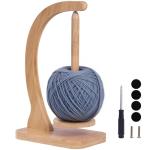 Bamboo Yarn Holder for Crocheting and Knitting