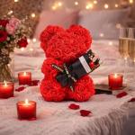 Rose Teddy Bear Gift Box for Mum