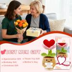 Handmade Positive Support Crochet Gift for Mom