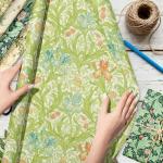 Floral William Morris Gift Wrap Paper Set