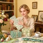 Floral William Morris Gift Wrap Paper Set