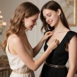 Sterling Silver Moonstone Necklace for IVF Moms